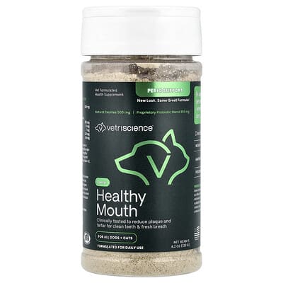 Healthy Mouth, For All Dogs + Cats, 4.2 oz (120 g)