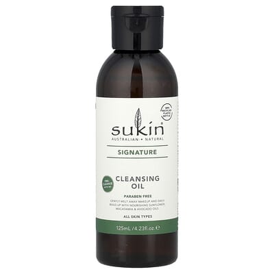 Sukin очищающее масло для всех типов кожи, 4.23 fl oz (125 ml)