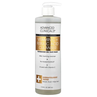 Vitamin C + Ferulic Acid Cleanser, 11.75 fl oz (347 ml)