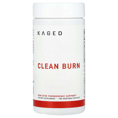 Kaged Clean Burn, 180 растительных капсул