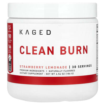 Clean Burn Strawberry Lemonade 6.56 oz (186 g)
