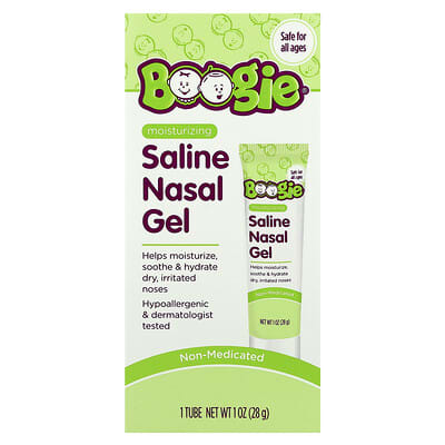Boogie Wipes солевой назальный гель, 1 oz (28 g)