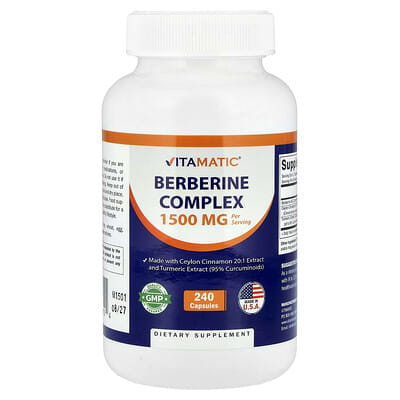 Berberine Complex, 240 Capsules