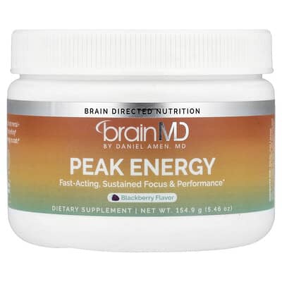 Peak Energy, Blackberry, 5.46 oz (154.9 g)