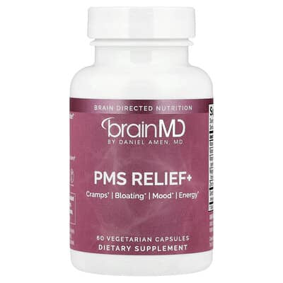 БАД BrainMD PMS Relief+, 60 Vegetarian Capsules