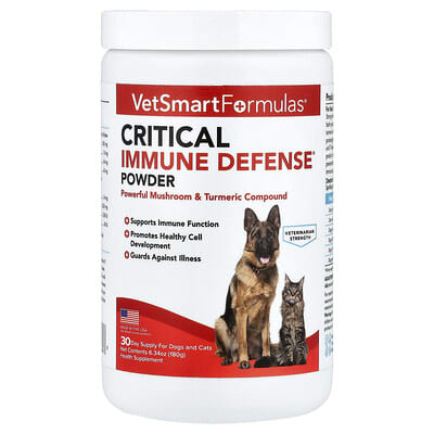 Critical Immune Defense® Powder, For Dogs and Cats, 6.34 oz (180 g)