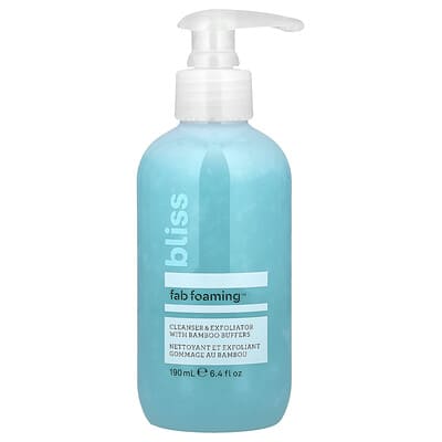 Очищающее и отшелушивающее средство 2-в-1 Fab Foaming, 6.4 fl oz (190 ml)