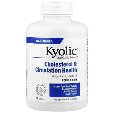 Aged Garlic Extract™, Cholesterol & Circulation Health, 180 Softgels