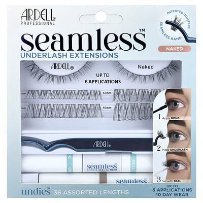 Seamless™, Underlash Extensions Kit, Naked , 39 Piece Kit
