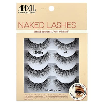 Ardell Naked Lashes, 421, 4 пары