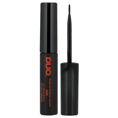 Brush On Striplash Adhesive, Dark Tone , 0.18 oz (5 g)