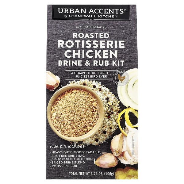 Roasted Rotisserie Chicken Brine & Rub Kit, 3.75 oz (106 g)