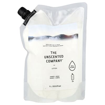 Лосьон для рук и тела, без ароматизатора, 33.8 fl oz (1 l)