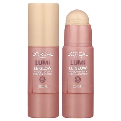Lumi, Le Glow Highlighter Stick, 630 Glowy Creme Chic, 0.22 oz (6.5 g)