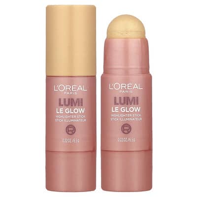 Lumi, Le Glow Highlighter Stick, 635 Glowy Golden Couture, 0.22 oz (6.5 g)