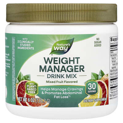Питьевая смесь Weight Manager Mixed Fruit, 6 oz (170.7 g)