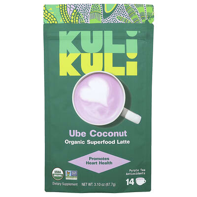 Органический суперфуд-латте Ube Coconut, 3.10 oz