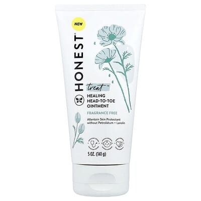 Treat™, Healing Head-To-Toe Ointment, Fragrance Free, 5 oz (141 g)
