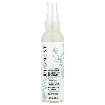 Sensitive, Conditioning Detangler, Fragrance Free, 4 fl oz (118 ml)