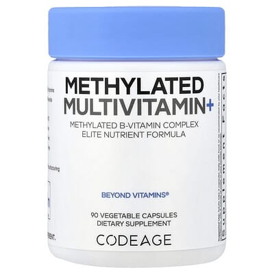 Methylated Multivitamin+, 90 Vegetable Capsules