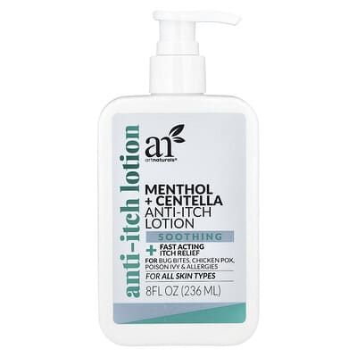 artnaturals Лосьон от зуда Menthol + Centella, для всех типов кожи, 8 fl oz (236 ml)