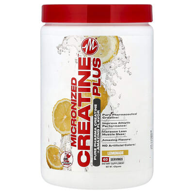 Micronized Creatine Plus™, Лимонад, 420 g