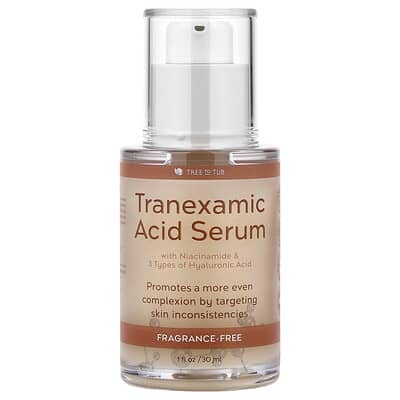 Tree To Tub Сыворотка с транексамовой кислотой, без ароматизаторов, 1 fl oz (30 ml)