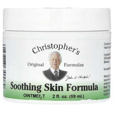 Christopher's Original Formulas успокаивающая формула для кожи, 2 fl oz (59 ml)