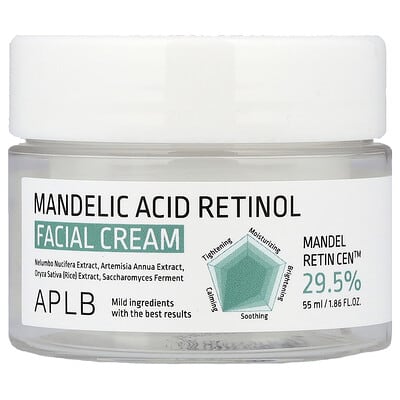 Mandelic Acid Retinol Facial Cream , 1.86 fl oz (55 ml)