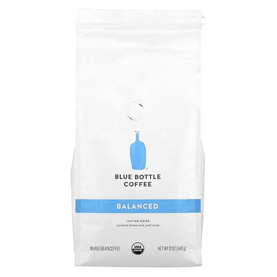 Coffee, Whole Bean, Balanced, 12 oz (340 g)