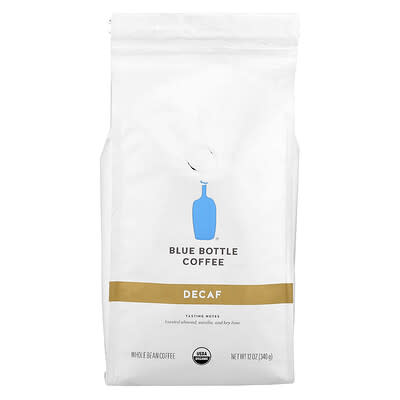 Blue Bottle Coffee Кофе цельное зерно Decaf, 12 oz (340 g)