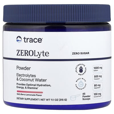 ZEROLyte порошок, Salty Berry Lemonade, 11.1 oz (315 g)