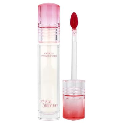 Тинт-помада Clio Crystal Glam Tint, 12 Fiery Rose, 0.11 oz (3.4 g)