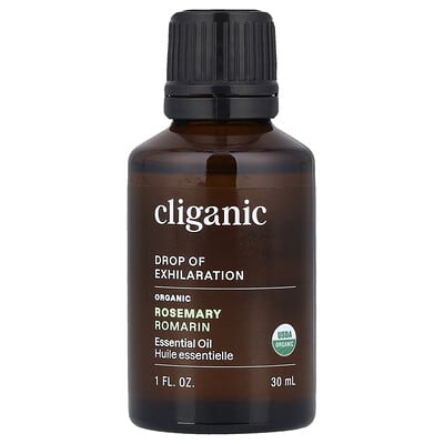 Drop of Exhilaration™, органическое эфирное масло розмарина, 1 fl oz (30 ml)