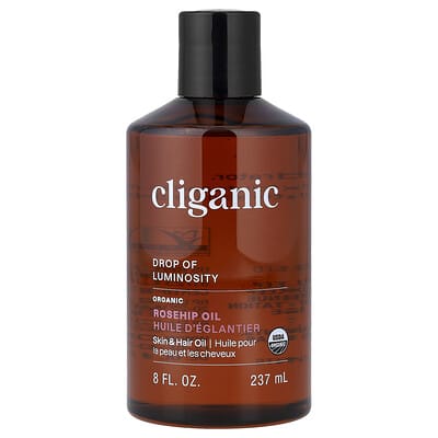Drop of Luminosity™ Органическое масло шиповника, 8 fl oz (237 ml)