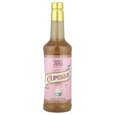 Premium Syrup, Cupcake, Sugar Free, 25.4 fl oz (750 ml)