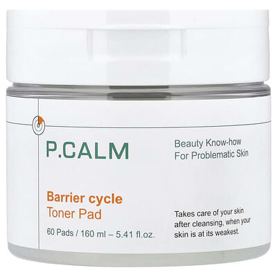 Тонер-пэды Barrier Cycle Toner Pad, 60 Pads, 5.41 fl oz (160 ml)