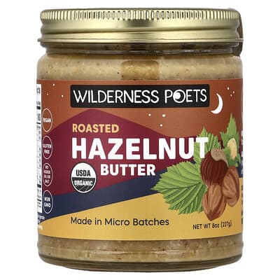 Roasted Hazelnut Butter, 8 oz (227 g)