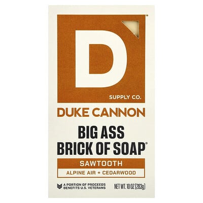 Big Brick Of Bar Soap®, Sawtooth, 10 oz (283 g)