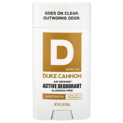 Дезодорант Duke Cannon Supply Co. Air Defense™, Active, Aluminum Free, Sawtooth, 3 oz (85 g)