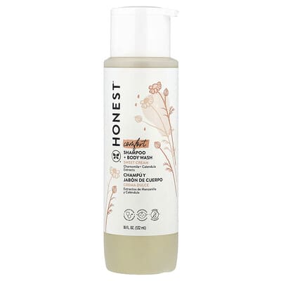 Comfort, Shampoo + Body Wash, Sweet Cream, 18 fl oz (532 ml)