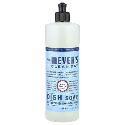 Dish Soap, Rain Water, 16 fl oz (473 ml)