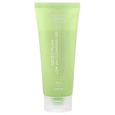 Green Plum Low pH Cleansing Gel, Fragrance Free, 6.67 fl oz (200 ml)