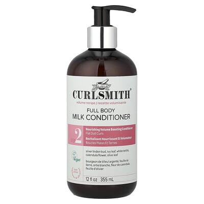 Full Body Milk Conditioner, Flat Dull Curls, 12 fl oz (355 ml)