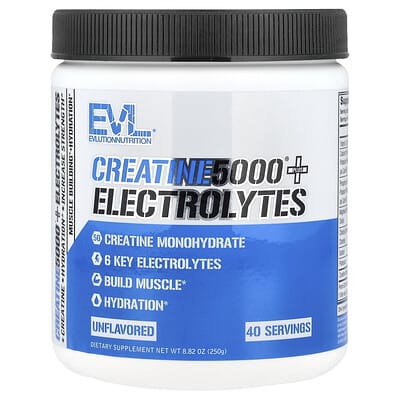Креатин Creatine5000® Plus Electrolytes Unflavored 8.82 oz (250 g)
