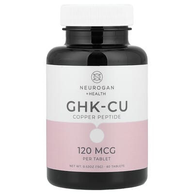 GHK-Cu Copper Peptide, 120 mcg, 60 Tablets