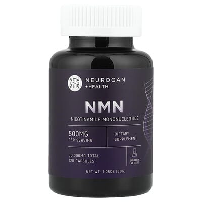 NMN, 500 mg, 60 капсул