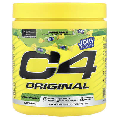 C4® Original, Pre-Workout, Jolly Rancher Green Apple, 8.8 oz (249 g)