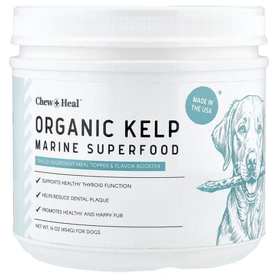 Organic Kelp Marine Superfood, For Dogs, 16 oz (454 g)
