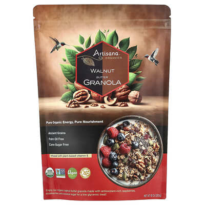 Гранола Artisana Organics, Walnut Butter, 10 oz (283 g)